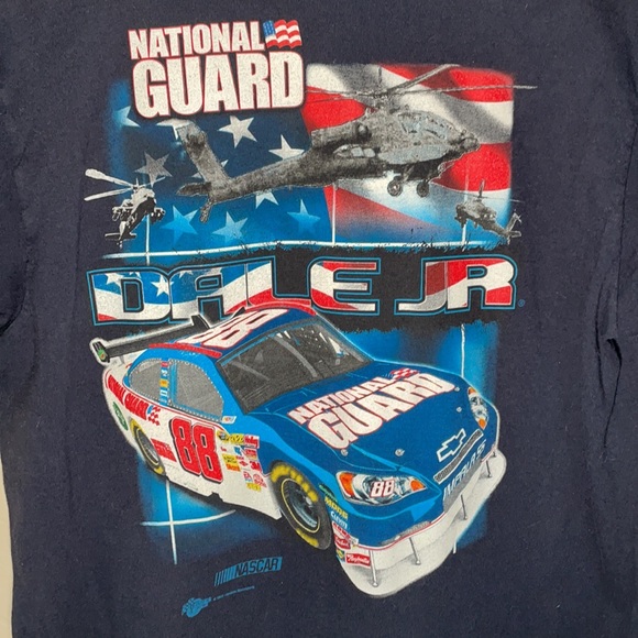 Winners Circle Men's National Guard Daytona 500 Blue T-Shirt Size Extra Large - Picture 4 of 5
